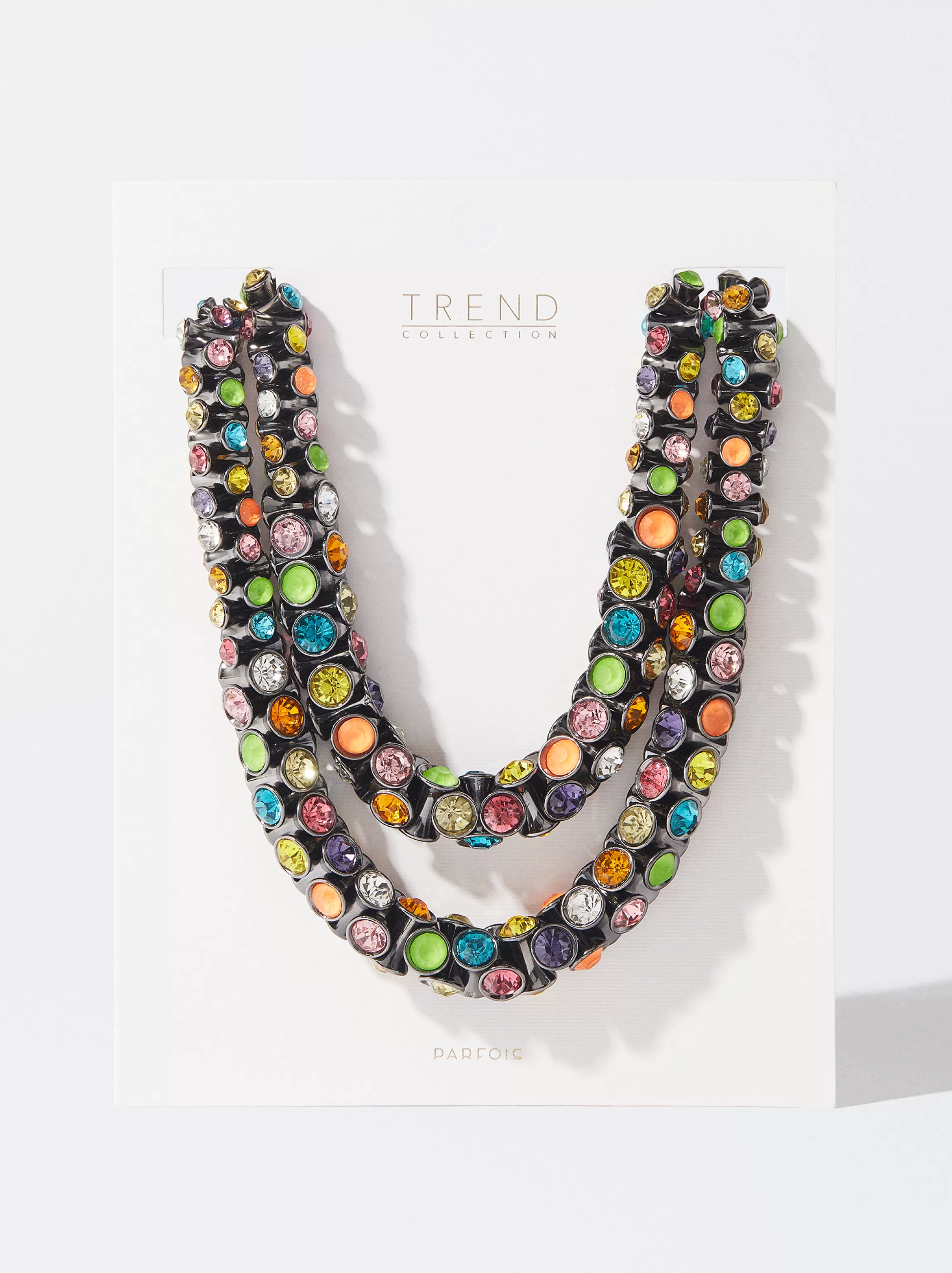 Mujer PARFOIS Trend Collection | Collares cortos*Collar Corto Piedra Multicolor Multicor