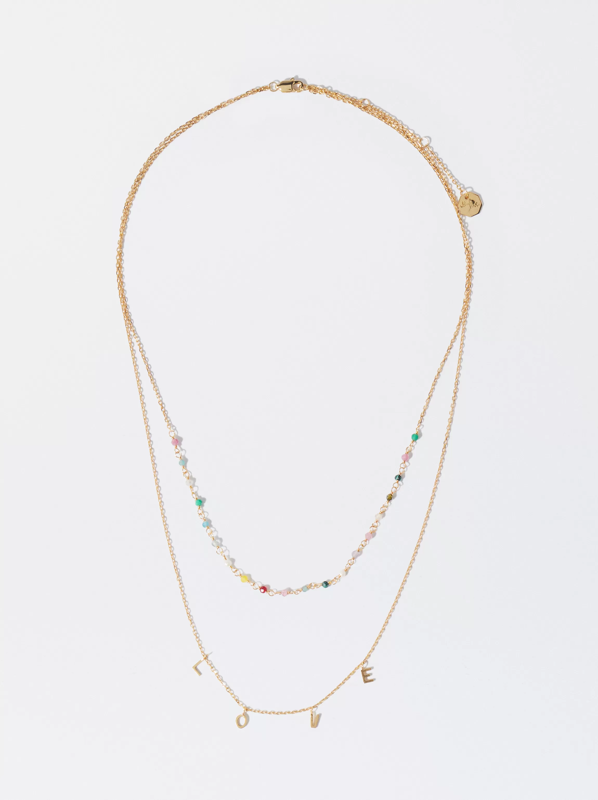 Mujer PARFOIS Collares cortos*Collar De Plata 925 Multicolor Multicor