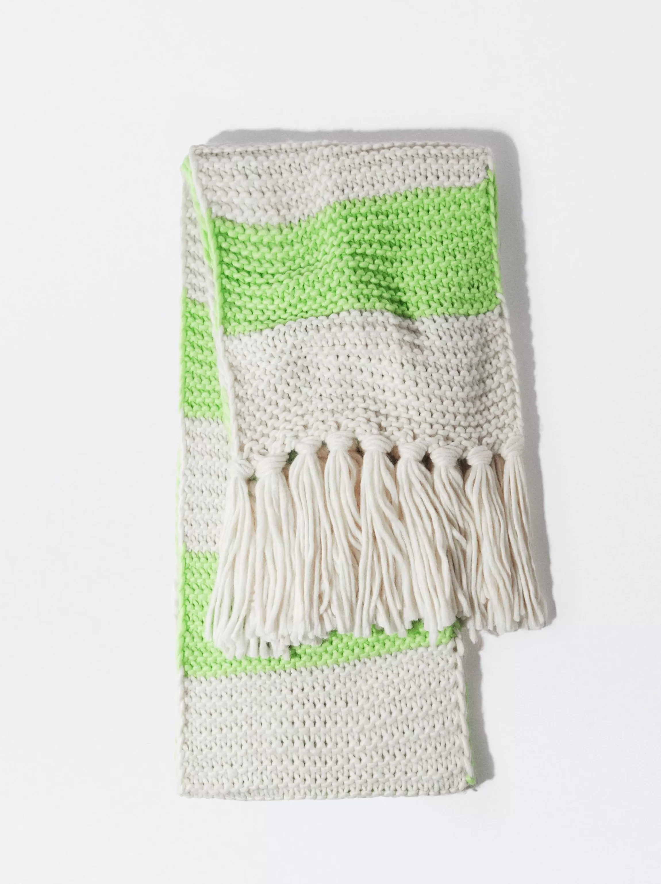 Mujer PARFOIS Bufandas*Exclusivo Online - Bufanda Bicolor Con Flecos Multicor