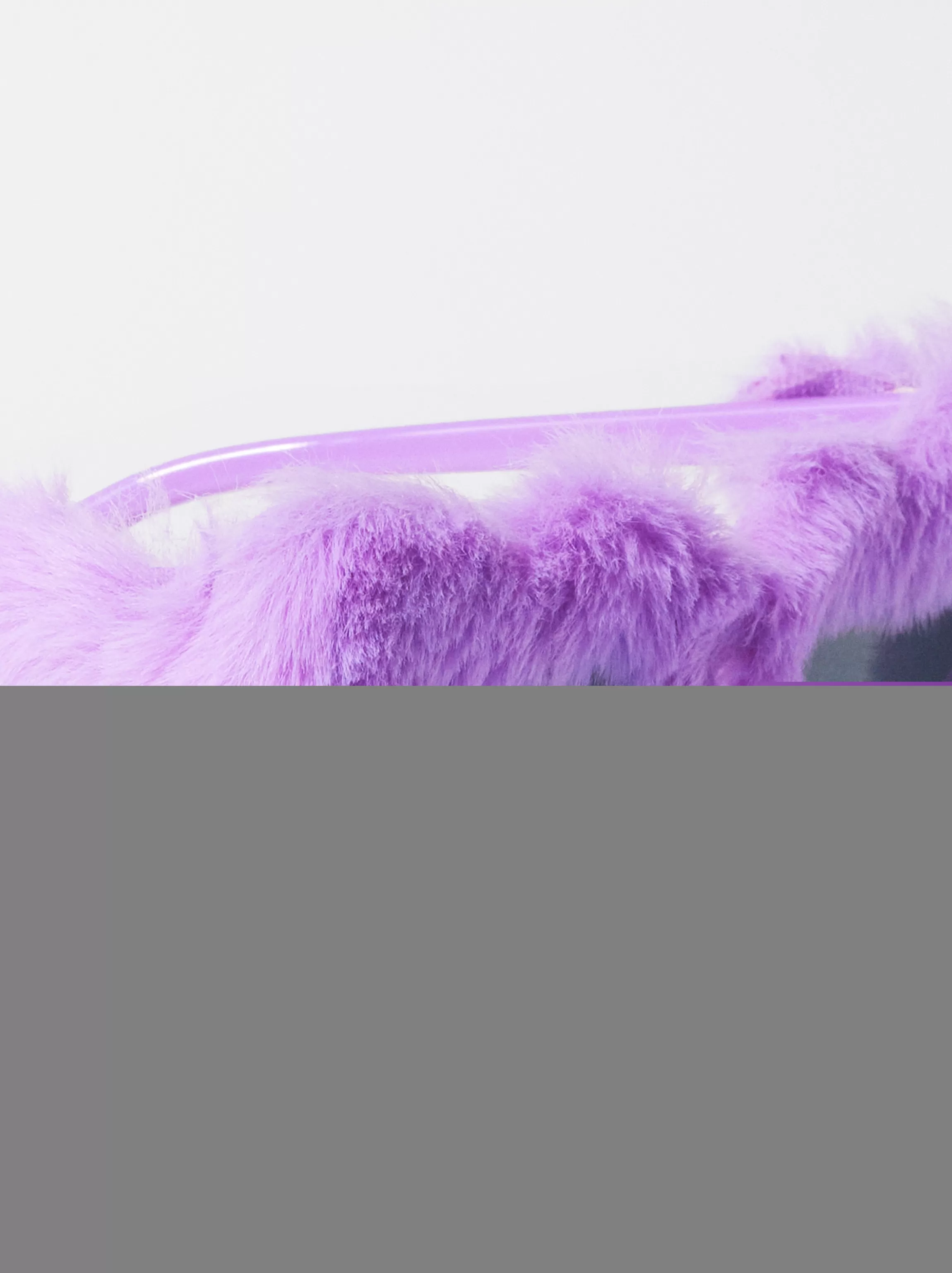 Mujer PARFOIS Gafas de sol de pasta | Gafas de sol Cat Eye*Exclusivo Online - Gafas De Sol Corázon Con Pelo Violeta