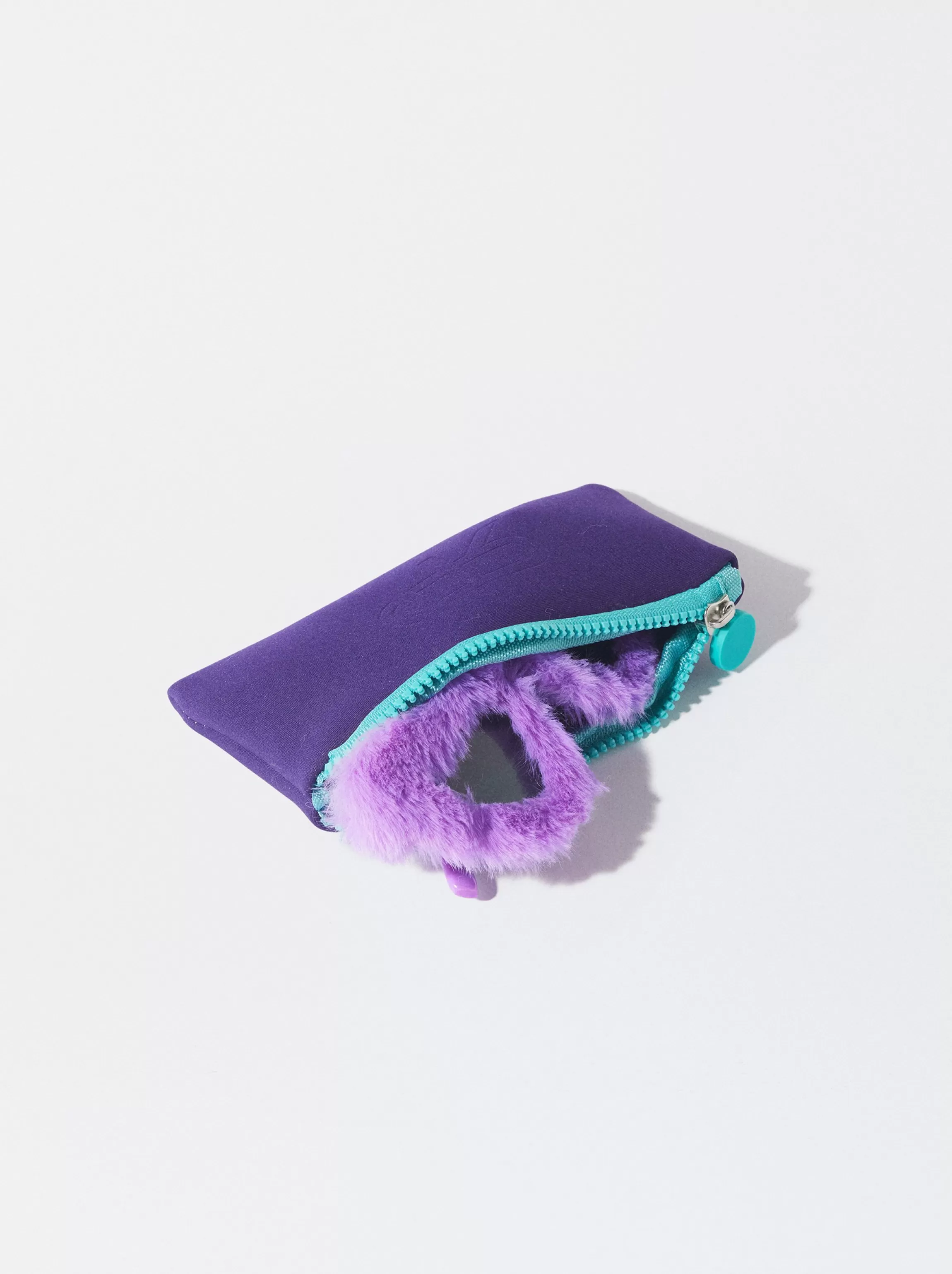 Mujer PARFOIS Gafas de sol de pasta | Gafas de sol Cat Eye*Exclusivo Online - Gafas De Sol Corázon Con Pelo Violeta