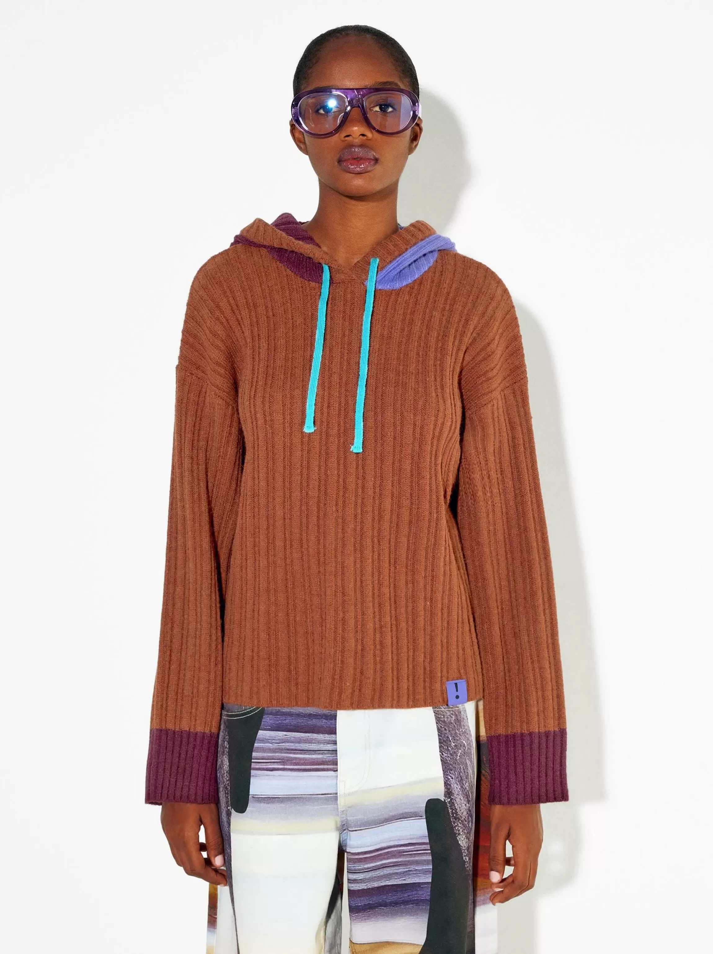 Mujer PARFOIS Jerséis y Cárdigans | Jerséis y Cárdigan | Sudaderas*Exclusivo Online - Sudadera Con Capucha Multicor
