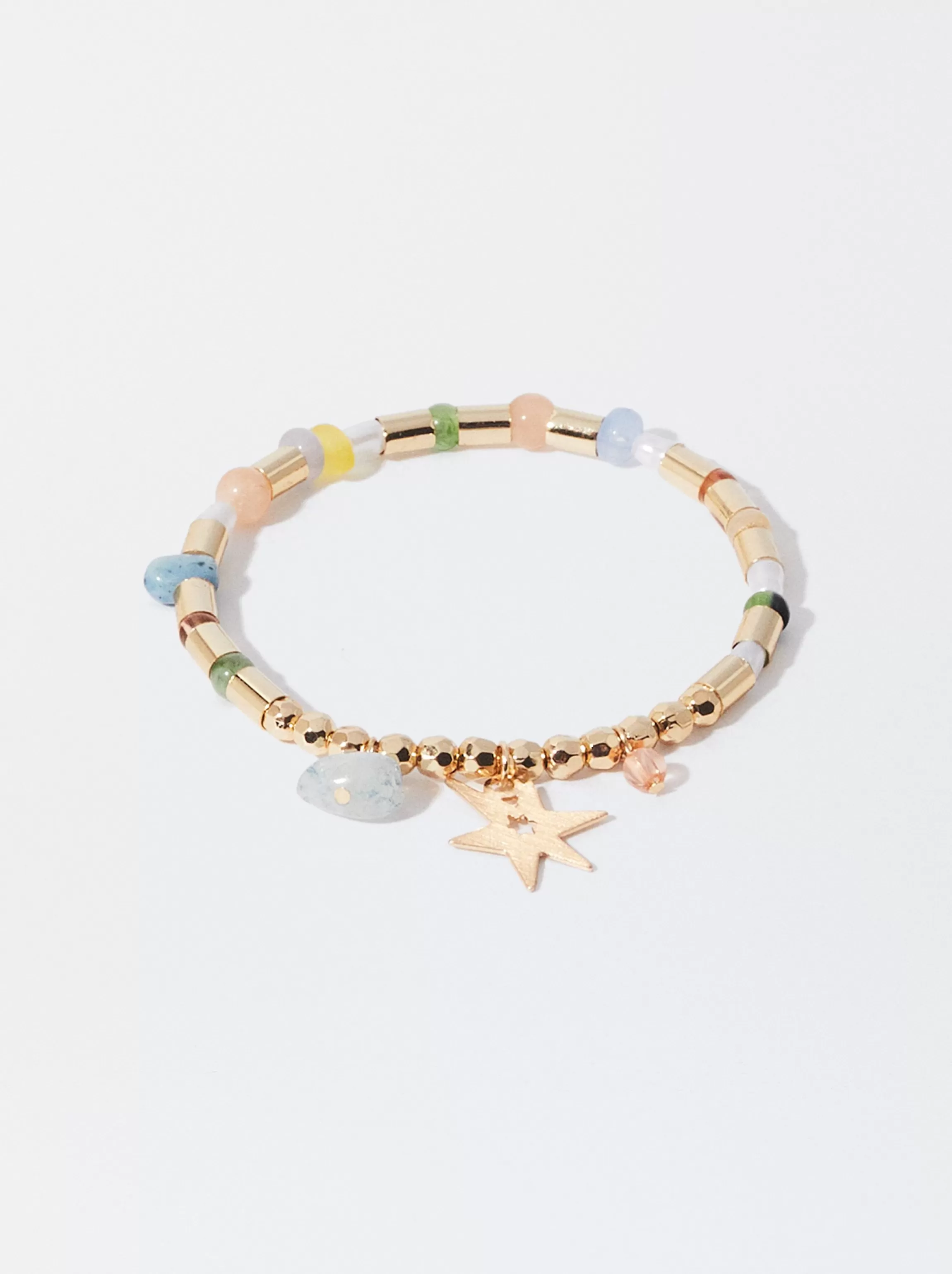 Mujer PARFOIS Pulseras*Pulsera Multicolor Con Abalorios Multicor
